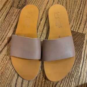 K. Jacques | Arezzo Sandal‎ Slides Sz 38/6.5-7